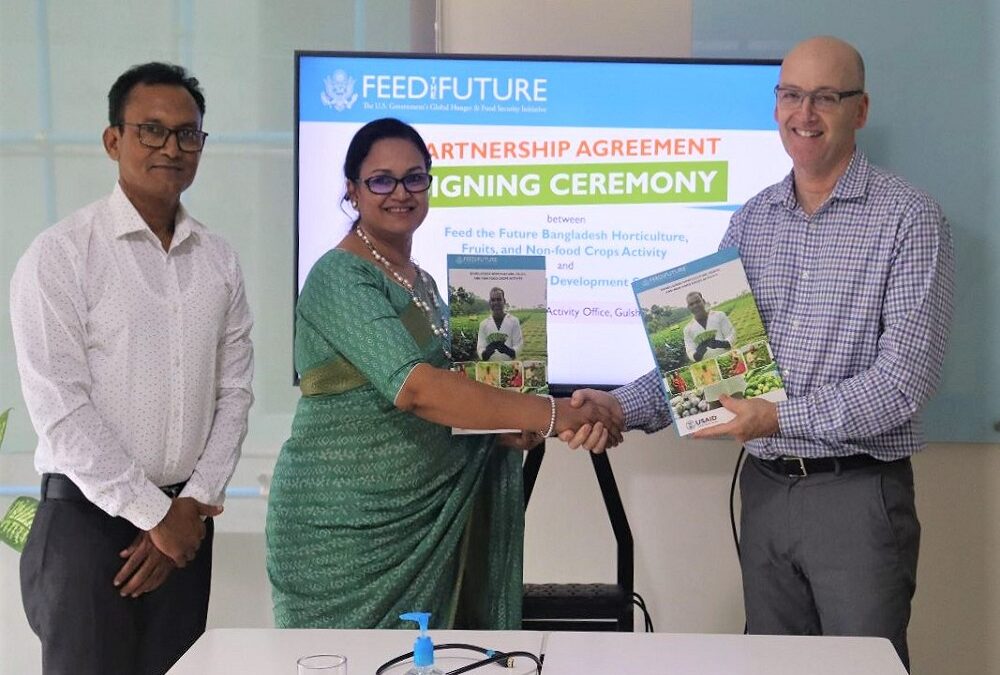 SDS signed an agreement with USAID funded Chemonics