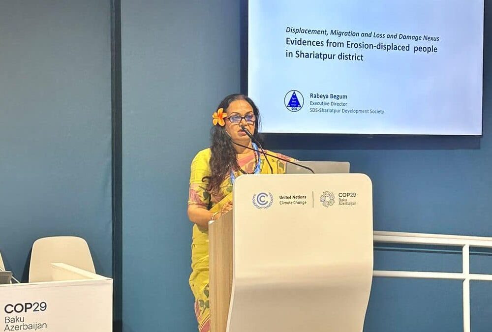 SDS in Conference of Parties (COP29) at Baku